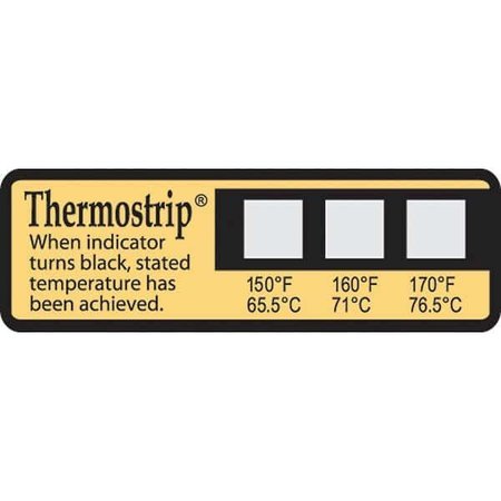 DIGI-SENSE Irreversible Thermostrip Disinfect, PK 16 90308-11